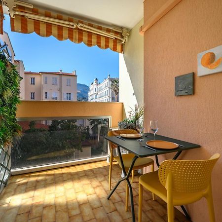"Charmant Studio" Plein Centre, Calme, Terrasse Ментона Экстерьер фото